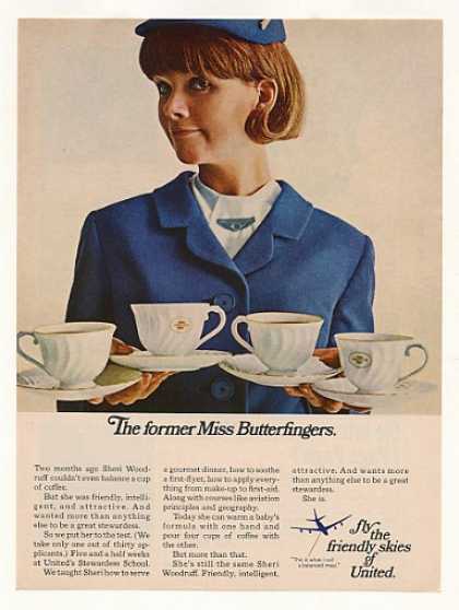 The former Miss Butterfingers